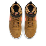 (PS) Nike Court Borough Mid 2 'Yellow Black White' CD7783-700