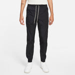 Men's Nike Running Training Breathable Bundle Feet Sports Pants/Trousers/Joggers Black DD7037-010