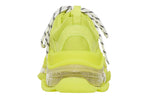 (WMNS) Balenciaga Triple S Sneaker 'Clear Sole - Fluo Yellow' 544351W2FF27390