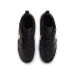 (GS) Nike Court Borough Low 2 'Black Gold' BQ5448-011