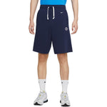 Men's Nike Logo Printing Casual Loose Shorts Navy Blue FD0307-410