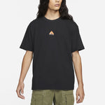 Nike ACG Logo Embroidered Pattern Loose Round Neck Short Sleeve Black DQ1815-010