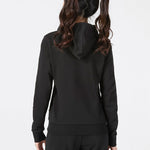 (WMNS) PUMA Minimalistic Alphabet Large Logo Printing Athleisure Casual Sports Hoodie Black 588712-01