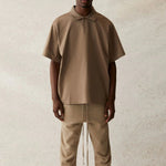 Fear of God Essentials SS21 Polo Shirt 'Taupe' FOG-SS21-550