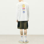 Vans Unisex Printing Round-neck Swea White VN0A5F3MWHT