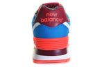 (WMNS) New Balance 574 Series Low Tops Blue Orange WL574SBE