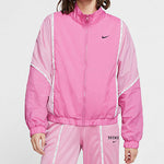 (WMNS) Nike Sportswear Zipper Splicing Contrasting Colors Woven Jacket Pink CJ3686-691
