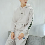 Li-Ning Sports Living Series Fleece Lined Stay Warm Loose Pullover Hoodie 'Grey' AWDR857-8
