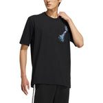 adidas originals Y2k Tee 3 Casual Gradient Solid Color Pattern Sports Round Neck Pocket Short Sleeve Black HM8029