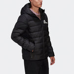 adidas Outdoor Sports Slim Fit hooded down Jacket Black GK5929