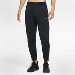 Nike logo Printed Fleece Casual Cuffed Sweatpants Men Black CV7740-010