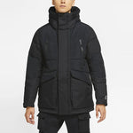 Nike Sportswear Down-fill Sports Outdoor hooded Stay Warm Down Jacket Black CU4393-010