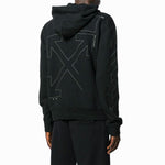 Off-White Back Logo Printing Ordinary Version Black OMBB034E19E300031091