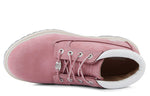 (WMNS) Timberland Nellie Waterproof Chukka Wide Fit Boots 'Pink Nubuck' 23308