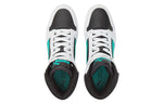 PUMA Unisex Rebound LayUp Mid-Top Black/White/Green 369573-26
