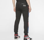 Air Jordan Paris Saint-Germain Logo Sweatpants 'Black' BQ8349-011