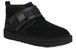 UGG Neumel Snapback Buckle Fleece Lined Snow Boots Black 1118570-BLK