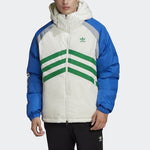 adidas originals Rev Dwn Jkt reversible Stay Warm hooded Reflective Down Jacket White GJ6724