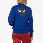 (WMNS) COMME des GARCONS PLAY Big Heart Zip Sweatshirt 'Navy' AZ-T255-051-2