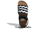 (WMNS) adidas originals Adilette Ankle Wrap 'Black White' EF5630