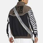 Men's Nike x ACRONYM Crossover Mesh Sports Jacket Asia Edition Brown CZ4669-100