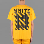 Off-White Unisex SS21 Co Virgil Ablo Ow Tee Yellow AU1001-03-04