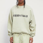 Fear of God Essentials FW20 Crew Neck Sweatshirt 'Sage' FOG-FW20-302