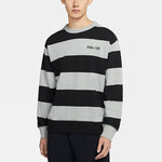 Nike MENS SB Skateboard Striped Skate Sports Crew-neck Grey Gray CV4310-063