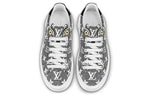 (WMNS) LOUIS VUITTON Time Out Sneakers 'Grey Denim Monogram' 1AAW2Q