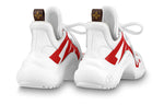 (WMNS) LOUIS VUITTON LV Archlight Sneakers 'White Red' 1A9D4E