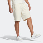 adidas neo Solid Color Lacing Casual Straight Shorts Unisex White HS6820