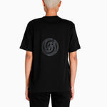 (WMNS) PUMA x PRONOUNCE Crossover W Graphic Tee Printing Pattern Solid Color Round Neck Short Sleeve Black 534039-01