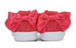 (GS) PUMA Suede Bow 'Red White' 367316-02