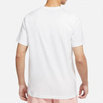 Nike Alphabet Logo Printing Round Neck Casual Short Sleeve White DR0984-100