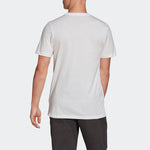 adidas 8-Bit Foil Grfx Printed Short Sleeve TEE Men White FN1736