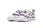 (TD) Converse Chuck Taylor All Star Low Hook and Loop 'Dinoverse Print' 763713C