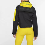 (WMNS) Nike x Off-White Running Jacket 'Black Yellow' BV8041-010