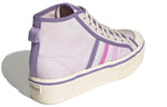 (WMNS) adidas Nizza Platform Mid Shoes 'Almost Pink   Pulse Lilac' GX4608