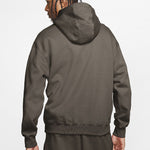 Nike Lab Premium Hoody Embroidery Logo Grey CV0552-040