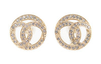 CHANEL Earrings Women's Gold