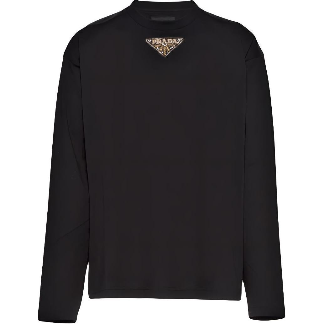 PRADA T-Shirts Men Black