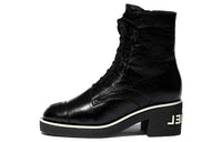 CHANEL Ankle Boots 4.5cm Women's Black
