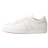 HERMES Boomerang Low-Top Skateboard Shoes Men's White