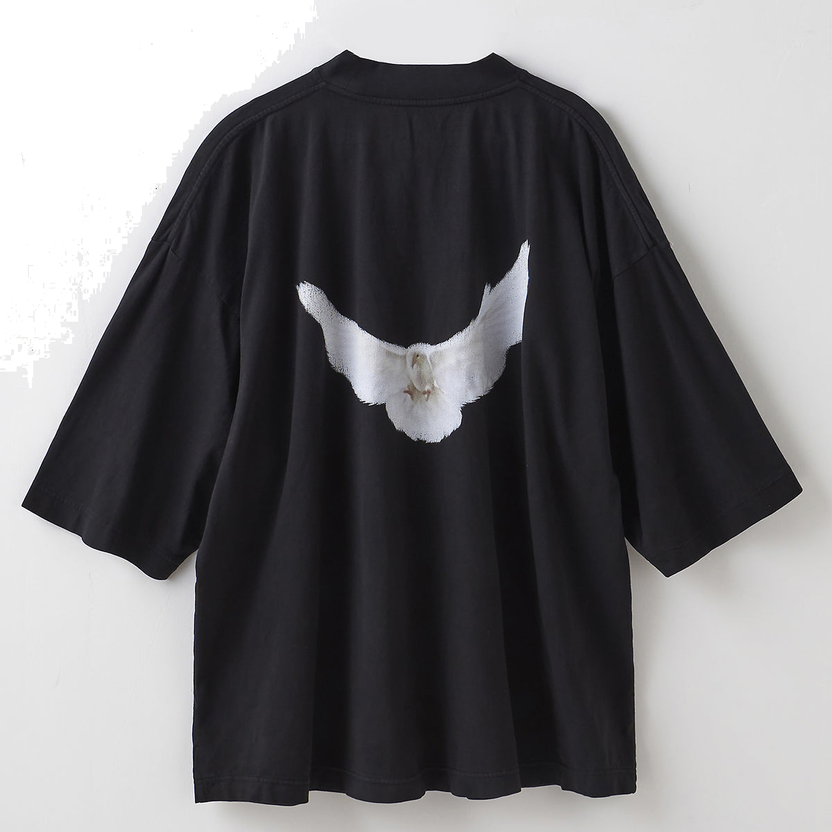 Yeezy Gap Engineered by Balenciaga SS22 Dove 3/4 Sleeve T-Shirt 'Black' 471286-02