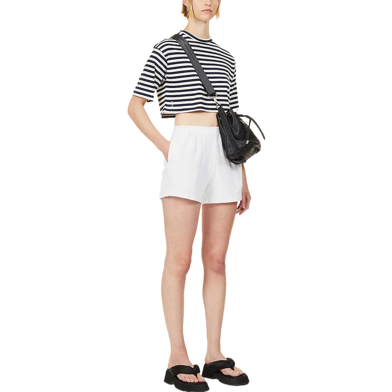 MIU MIU Crop Tops Women's Black