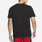 Nike Just Do It Alphabet Printing Round Neck Short Sleeve Black DV1213-010