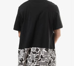 adidas originals Camouflage Leopard print Short Sleeve Black DN8033
