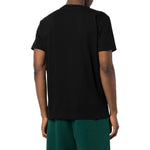 Men's Off-White SS22 Stripe Alphabet Printing Short Sleeve Version Black OMAA128C99JER0011001