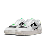 (WMNS) Nike Air Force 1 Shadow 'White Black Metallic Silver' DN8006-100