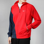 Nike Casual Sports Knit Cardigan Stand Collar Jacket Large Red BV5288-657